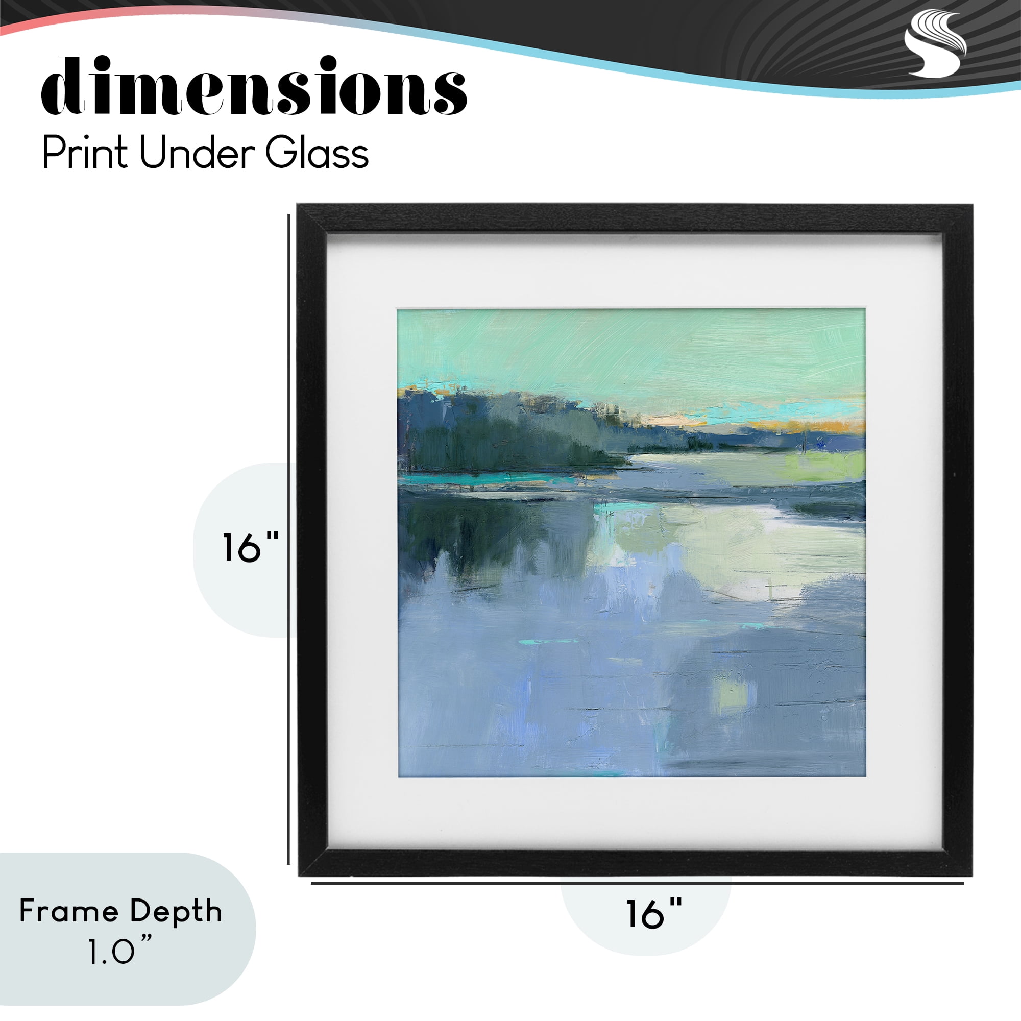 Stupell Industries Brave Boat Harbor Black Framed Print Under Glass, design by Kathleen Robbins