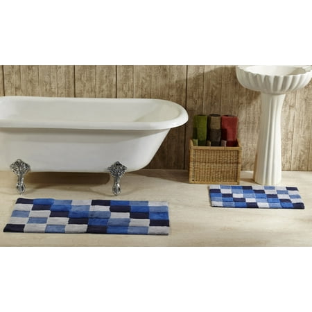 Tiles 2 Piece Set 24X40/17X24 - Blue