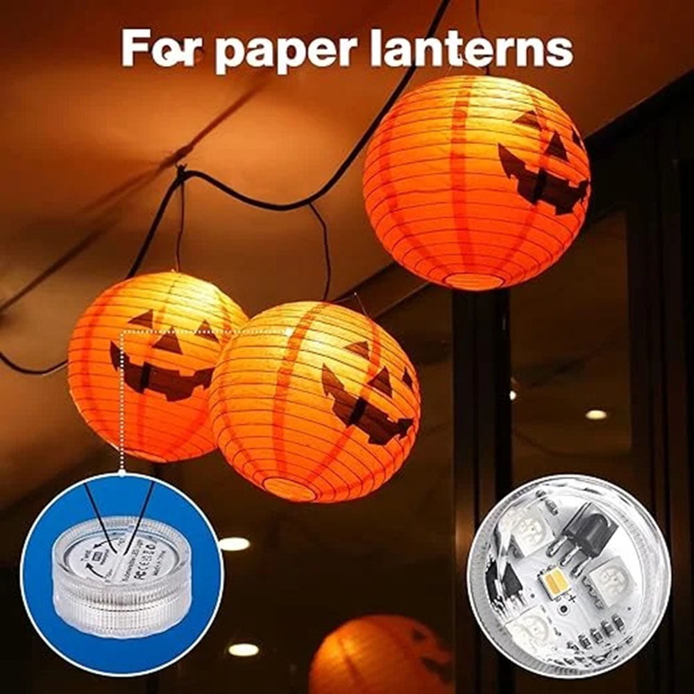 Tianherq 8 Pack 13 Colors Changing Submersible LED Lights with Remote, 3LEDs Pool Lights with Magnets Suction Cups for Ponds