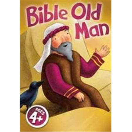 David C. Cook 459187 Bible Old Man - Old Maid Jumbo Card Game