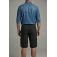 thumbnail image 5 of Boulder Creek By Kingsize Men's Big & Tall  12" Side-Elastic Stacked Cargo Pocket Shorts, 5 of 6
