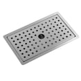 thumbnail image 1 of Stainless Steel Kitchen Sink, 13x7.87inch Single Bowl Kitchen Sink with Strainer & Drying Rack, Small Bar Sink Workstation Sink for RV, Travel Trailer,  Kitchen, and Bar, 1 of 7