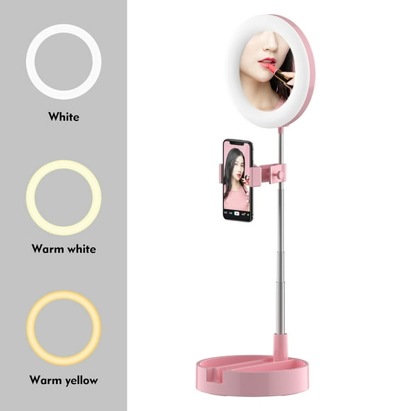 Amdohai Portable Ring Light with Stand and Phone Holder 11 inch