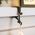 thumbnail image 3 of Village Lighting Mantle Garland and Stocking Hanger (2 PK) (Brown), 3 of 9