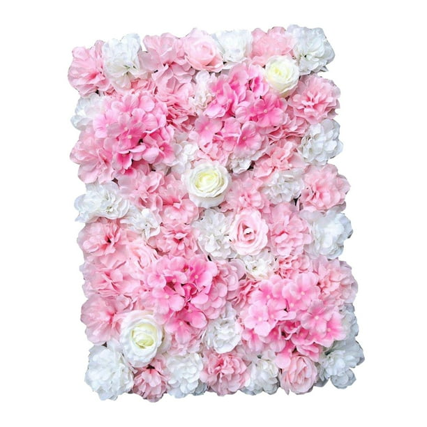 Artificial Flower Panels Background for Wedding Indoor Outdoor Events