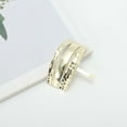 thumbnail image 5 of Unique Bargains 1 Pc Ponytail Buckle Hair Clip Texture Hair Ponytail Cuff for Women Gold Tone, 5 of 5