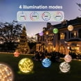 thumbnail image 6 of Floating Pool Lights Solar Powered RGB LED | 16 Color Floating Pool Balls 14.5in | IP68 Waterproof, 4 Modes, Remote Control, Inflatable Sphere, Outdoor Lighting for Pools, Garden, Pathway, Party, 6 of 8