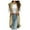 Khaki, variant on Women's Mid Length Imitation Sleeveless Knitted Cardigan Sweater Soft Cardigan for Women Grey S