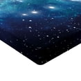 thumbnail image 2 of Ambesonne Space Fitted Sheet, Supernova Stars, Twin Size, Blue, 2 of 3