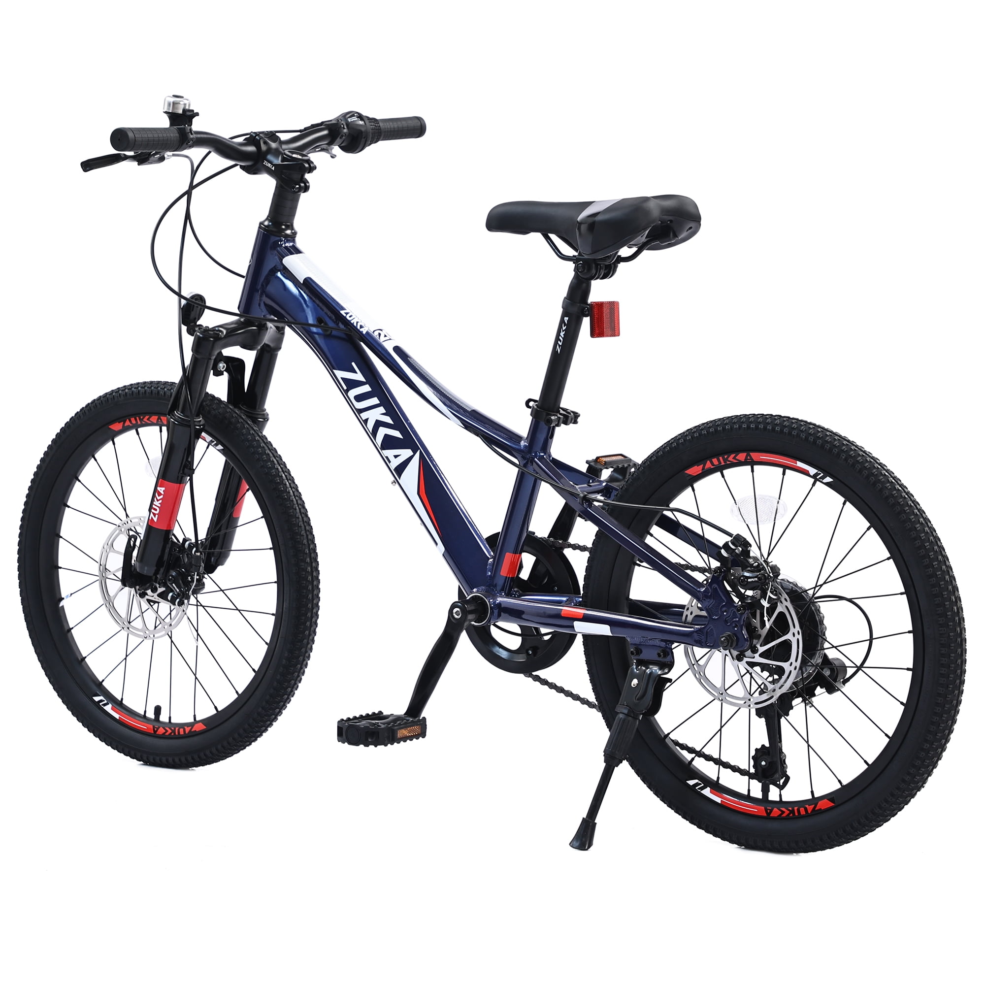 Arnahaishe 20 Inch Mountain Bike for Kids Ages 5-12 Years Old,7 Speed Shimano Drivetrain,Disc Brakes,Mountain Bycicle for Girls and Boys,Blue