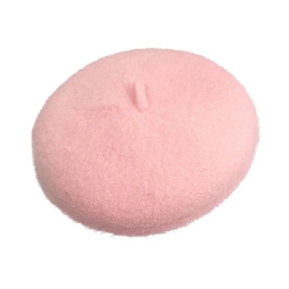 Ins Cat Accessories Pet Decor Mini Pet Headwear Dog Beret Pet Wool Cap Cat Hat PINK