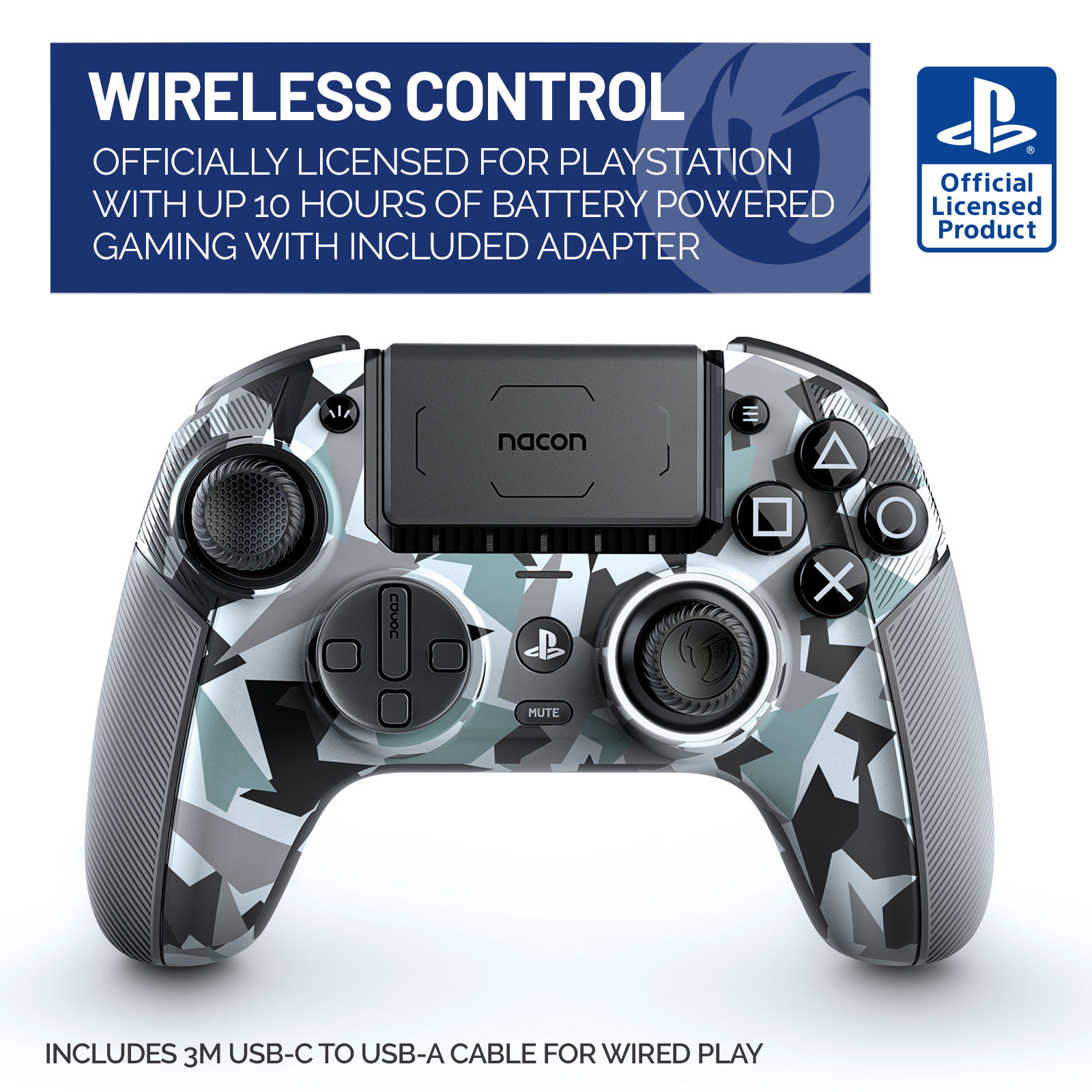 Nacon Revolution 5 Pro Wireless Controller Arctic Camo photo 6