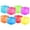 C, variant on SPOORYYO Snowflake Ice Cubes Malt Pinch Funs Release Toy Slow Rebounds Stress Relief Fidget Toy