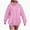 Pink, variant on Hoodies for Women Oversized Fleece Sweatshirt with Pocket Loose Fit Casual Athletic Workout Pullover(4XL,C10-Blue)