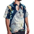 thumbnail image 2 of Tmall Men's Casual Hawaiian Shirt Printed Button Down Short Sleeve Summer Beach Shirts Unisex, 2 of 6