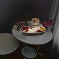 thumbnail image 4 of Zeceouar Oval Shape Silicone Tray Mould Resin Casting Mould Concrete Cement Candle Moulds, 4 of 5