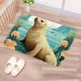 thumbnail image 5 of Sea Lion Polyester Non-Slip Door Carpet Kitchen Mat Floor Rug - Machine Washable, 5 of 6