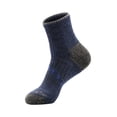 thumbnail image 3 of Avalanche Men's Quick Dry Merino Wool Blend Quarter Crew Socks, 3 of 9