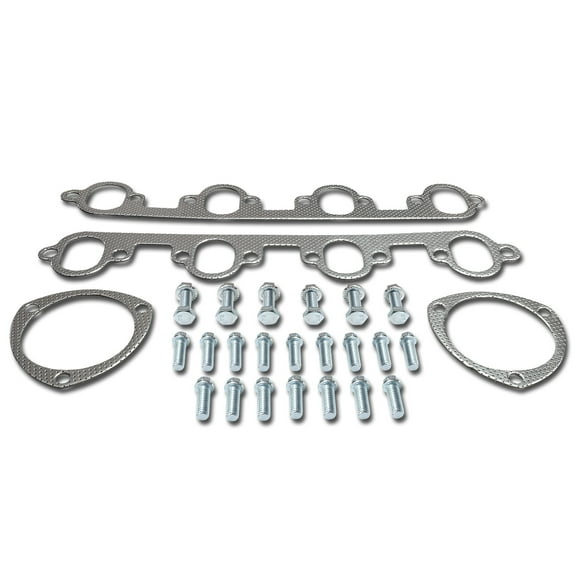 DNA Motoring GKTSET-F429 For 1968 to 1978 Ford Big Block BBC V8 Engine Aluminum Exhaust Manifold Header Gasket Set 69 70 71 72 73 74 75 76 77