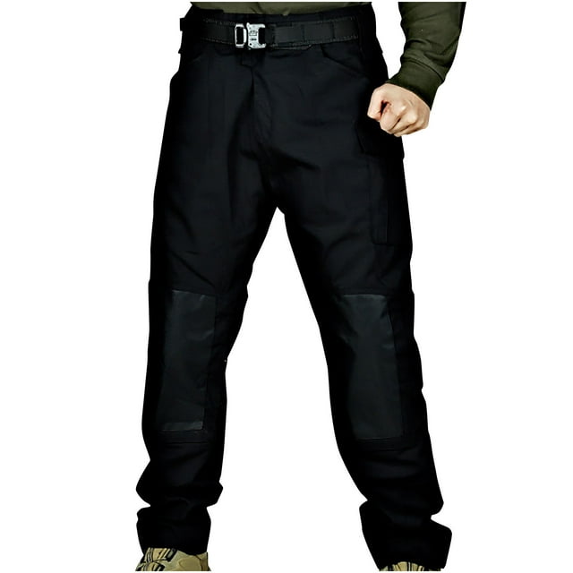 Pantalons Décontractés pour Hommes, Pantalons de Travail pour Hommes, Pantalons à Poches Imperméables, Pantalons de Randonnée Légers, Pantalons Cargo de Pêche Militaires