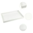 thumbnail image 2 of REGALWOVEN PU Leather Accessory Organizer Drawer, Accessory Organizer Trays with Removable Dividers White Flat Tray, 2 of 6
