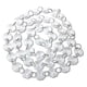 thumbnail image 1 of Centro de árboles de decoración de boda Qarigey Cuentas octagonal de acrílico transparente 14 mm, 1 of 6