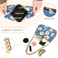 thumbnail image 2 of FORMRS Womens Shoulder Bag with Chain Strap Clutch Purse Cute Tote Handbag, Cute Fried Eggs, 2 of 7