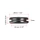thumbnail image 2 of Grommet de caucho Uxcell redondo de doble cara Diámetro 20 mm para protección de cables 8 paquetes, 2 of 5