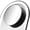 Black, variant on Fancii Lara - 10x Magnetic Mirror for Vera - Chrome