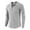 Gray, variant on HAOTAGS Mens Waffle Knit Henley Shirts Casual Long Sleeve Buttoned Pullover Top Khaki Size S