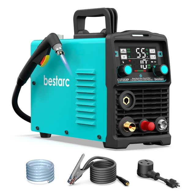 Cortador de plasma bestarc CUT55XP 55A Blow Back Pilot Arc 110 V/220 V