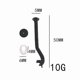 thumbnail image 2 of Nylon Safari Snorkel Decoration for Traxxas TRX4M 1/18, 2 of 5