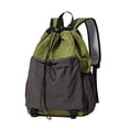 thumbnail image 1 of Almencla Drawstring Backpack Badminton Backpack Daypack Professional Tennis Racket Bag Racquet Carrying Bag for Pickleball Gym Fitness Green, 1 of 8