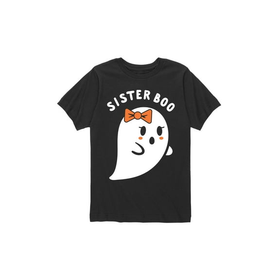 Instant Message - Boo Sister - Toddler Short Sleeve Tee