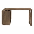 thumbnail image 3 of Pemberly Row Transitional Wood L-Shape Desk in Walnut Oak Finish, 3 of 9