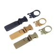 thumbnail image 2 of Yuarrent Botella de agua colgante hebilla cincha mochila anillo soporte mosquetón al aire libre senderismo viajar escalada accesorios de pesca Ciclismo Caqui, 2 of 6