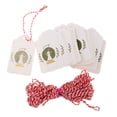 thumbnail image 1 of 50pcs Navidad Muñeco De Nieve Alegría Papel Etiquetas De Regalo Marcador Etiquetas Decoración De Navidad Sunnimix Etiquetas colgantes de navidad, 1 of 8