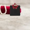 thumbnail image 4 of LABELEPH 100Pcs Square Black Paper Brooch Pin Cards for Displaying Jewelry 2.75X2.75X0.04In, 4 of 8