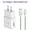 ADAPTER with WHITE CABLE, variant on Type-C Fast Charger EP-TA20JWE and 3ft Red Braided USB Type C Cable for Galaxy S9 / S9+ / Note 9 / Note 8 / S8 / S8+/ Moto G6 / P20 Lite