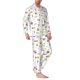 thumbnail image 2 of Fotbe Farm Animals Pijama de Hombre con Estampado de Manga Larga, Conjunto de 2 Piezas, Ropa de Dormir Suave y Cómoda con Bolsillos-XX-Large, 2 of 7