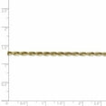 thumbnail image 4 of 10K Yellow Gold chain Rope Diamond-cut 7 in 2.8 mm, 4 of 4