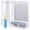 8 inch * 165ft, variant on Inflatable Bubble Wrap Roll,12 inch x165 , Inflatable Air Pillow Column Wrap for Packaging Moving Shipping Delivering,Inflatable Air Column Bubble Bag Bottle Protector with Free Pump