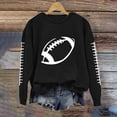thumbnail image 2 of Womens Crewneck Sweatshirt Cotton Soft Lined Pullover Casual Fall Winter Clothes Vintage Graphic Trendy Streetwear Tops, 2 of 6
