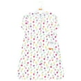 thumbnail image 2 of Hudson Baby Infant Girl Long Sleeve Cotton Jersey Sleeping Bag, Spring Tulips, 18-24 Months, 2 of 2