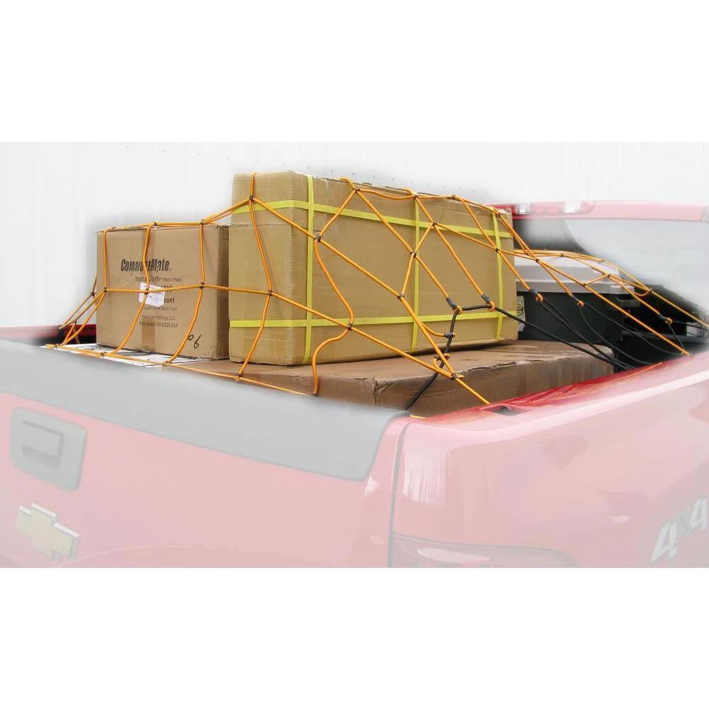 HitchMate 5 x 8 ft. Cargo Stretch Web and Bag with 12 Hooks