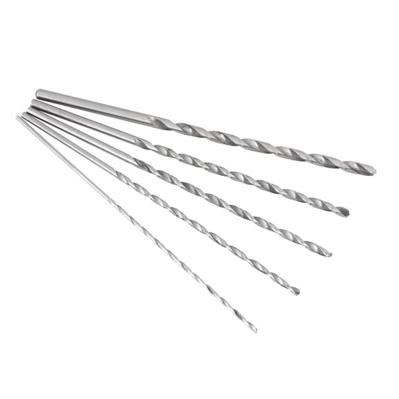 Long Drill Bits for Wood,Extra Long High speed Steel Straight Shank Twist Drill Bit Tool 2-5mm For Wood