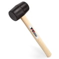thumbnail image 1 of Martillo de goma YIYITOOLS YY-2-005 con mango de madera, 230 g, 1 of 3