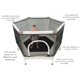 thumbnail image 5 of Trampolín Square House Kids de 1,5 m con red de seguridad y aro de baloncesto, 5 of 8