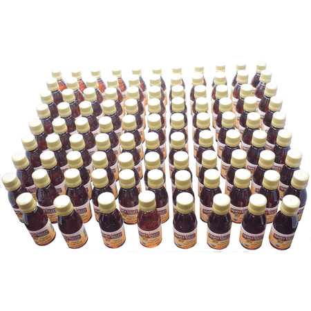 Maple Valley Organic Maple Syrup Grade A Dark and Robust 1 oz Glass Nips x 96 Case ~ Wedding Favors Party Favors Stocking Stuffers Travel Size Gifts