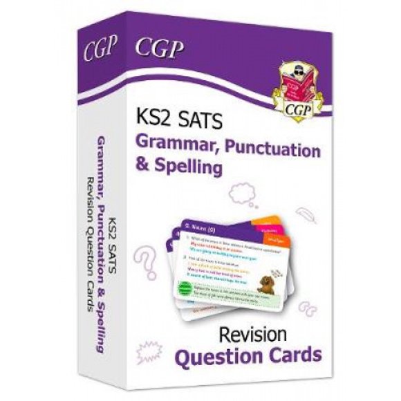 KS2 English SATS Revision Question Cards: Grammar, Punctuation & Spelling (for the 2023 tests)